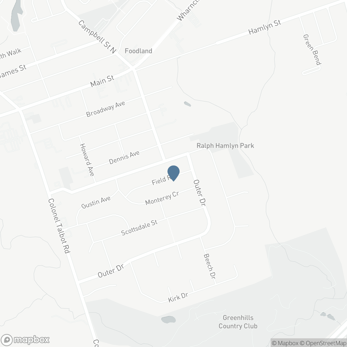 24 FIELD ROAD, London, Ontario N6P 1C5